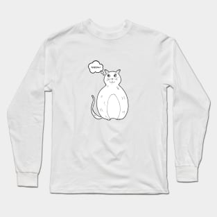 Cat Meaw! Long Sleeve T-Shirt